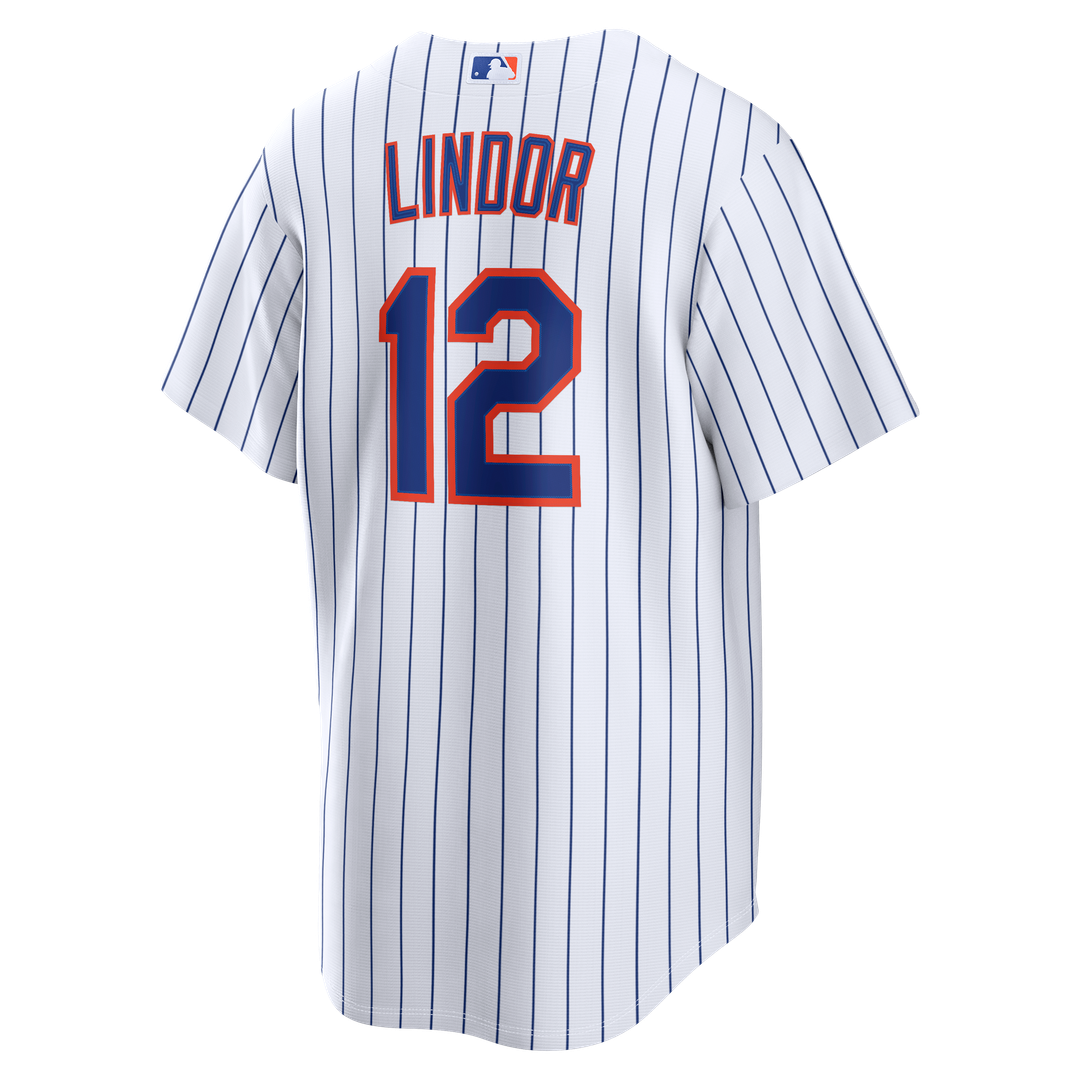 New York Mets Francisco Lindor Nike Black Alternate Replica Jersey
