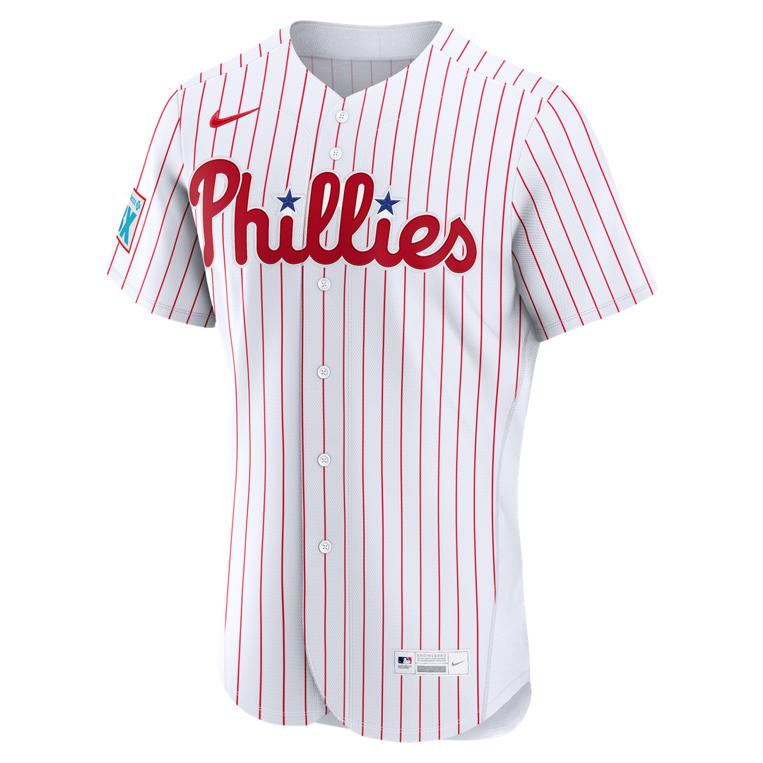 Philadelphia Phillies Bryce Harper Nike Light Blue Alternate Authentic Sponsor Patch Jersey