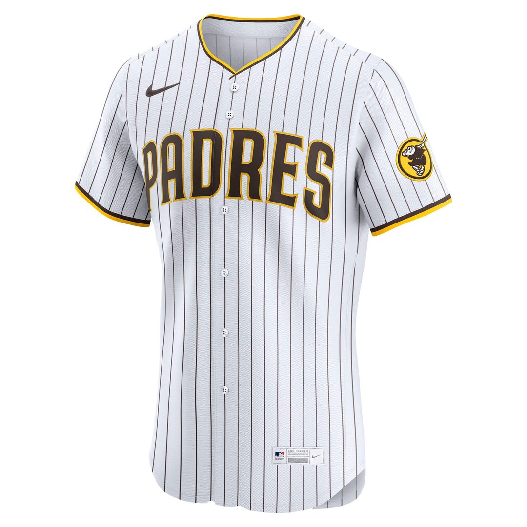 San Diego Padres Nike White Home Elite Jersey