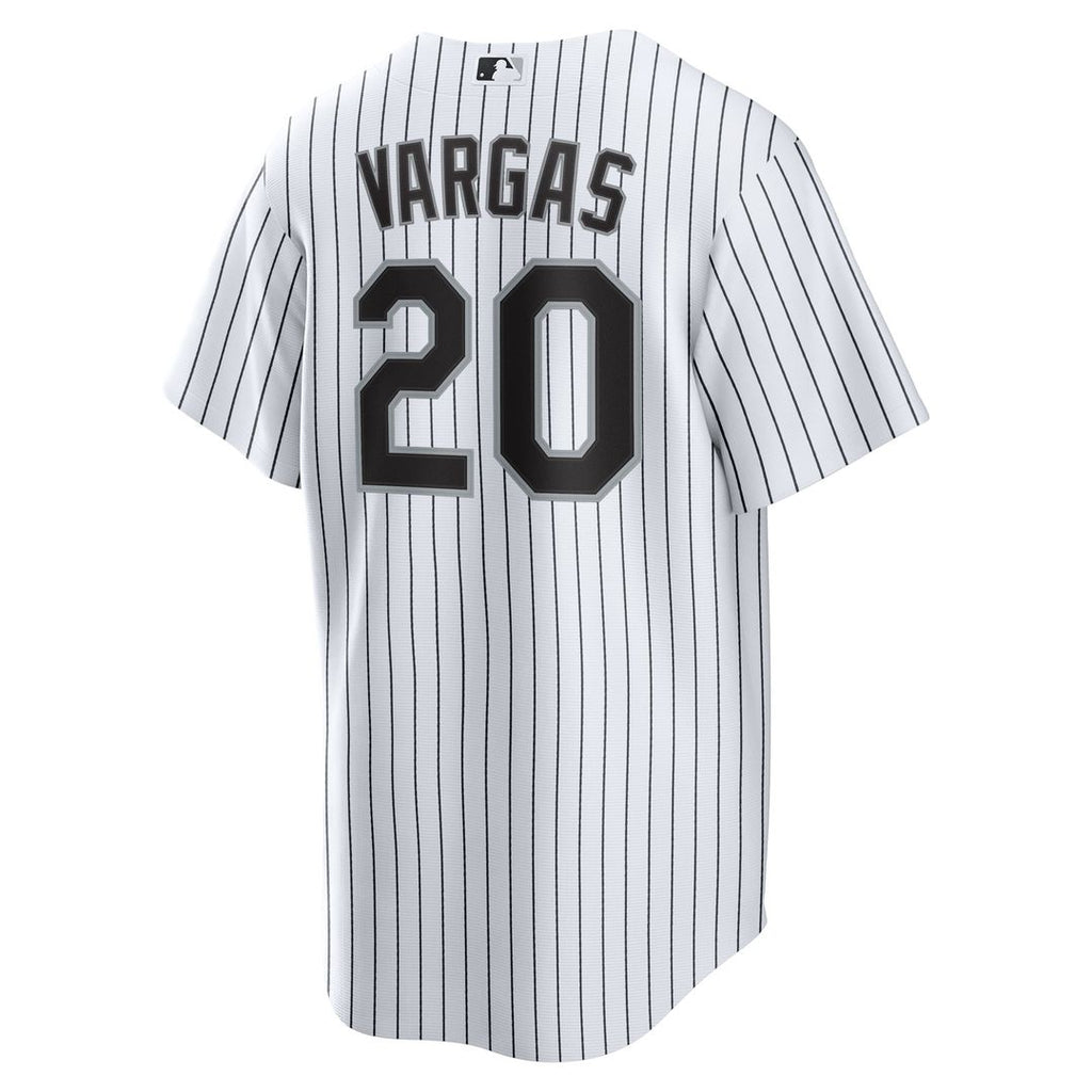 Chicago White Sox Miguel Vargas Nike White Home Replica Jersey