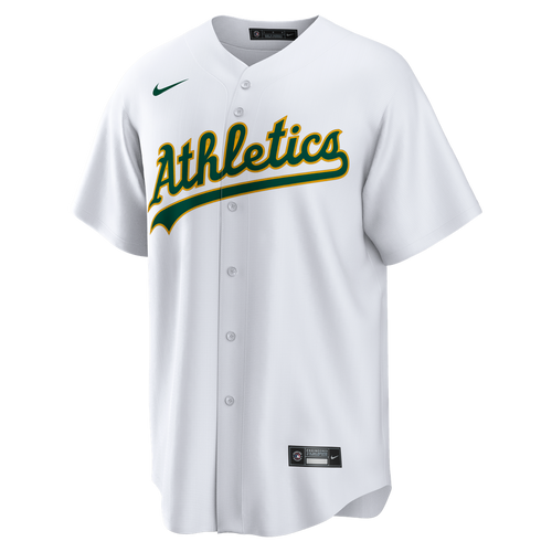 Athletics Jeff McNeil Nike White Home Replica Jersey