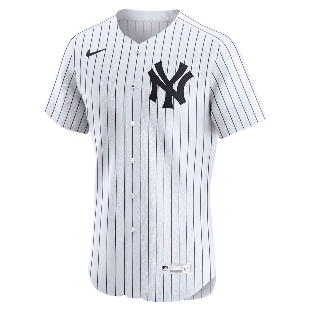 New York Yankees Nike White Home Elite Jersey