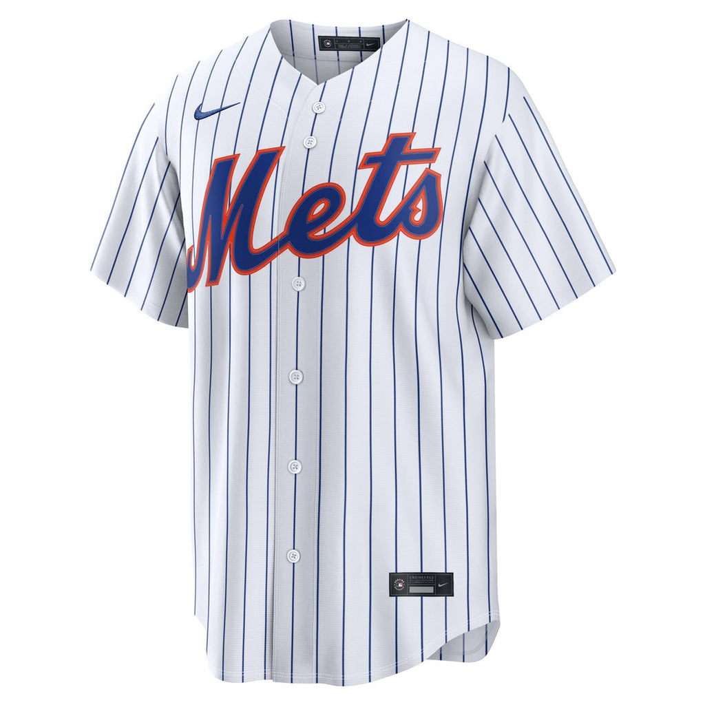 New York Mets Sean Manaea Nike White Home Replica Jersey