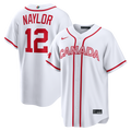Canada Baseball Josh Naylor Nike White 2026 World Baseball Classic Home Stadium Jersey