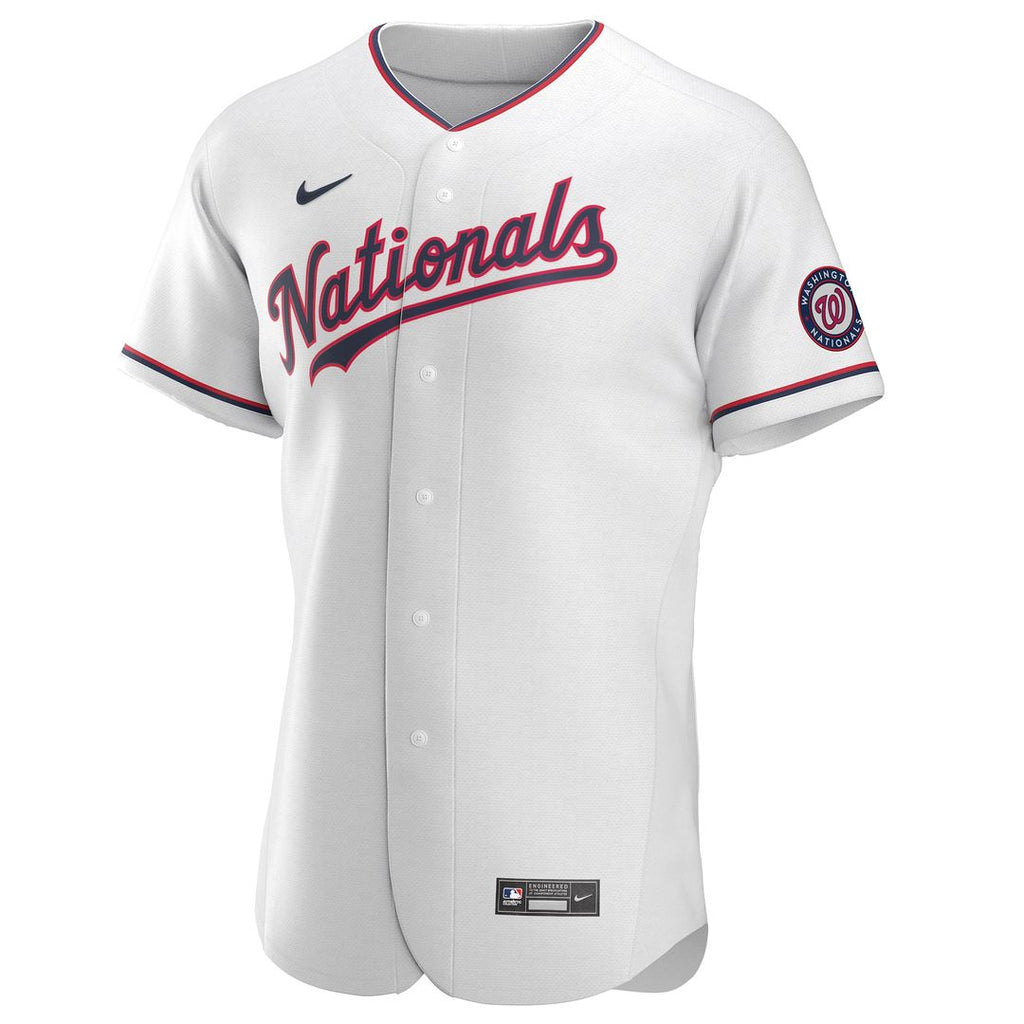 Washington Nationals Nike White Alternate Authentic Team Jersey