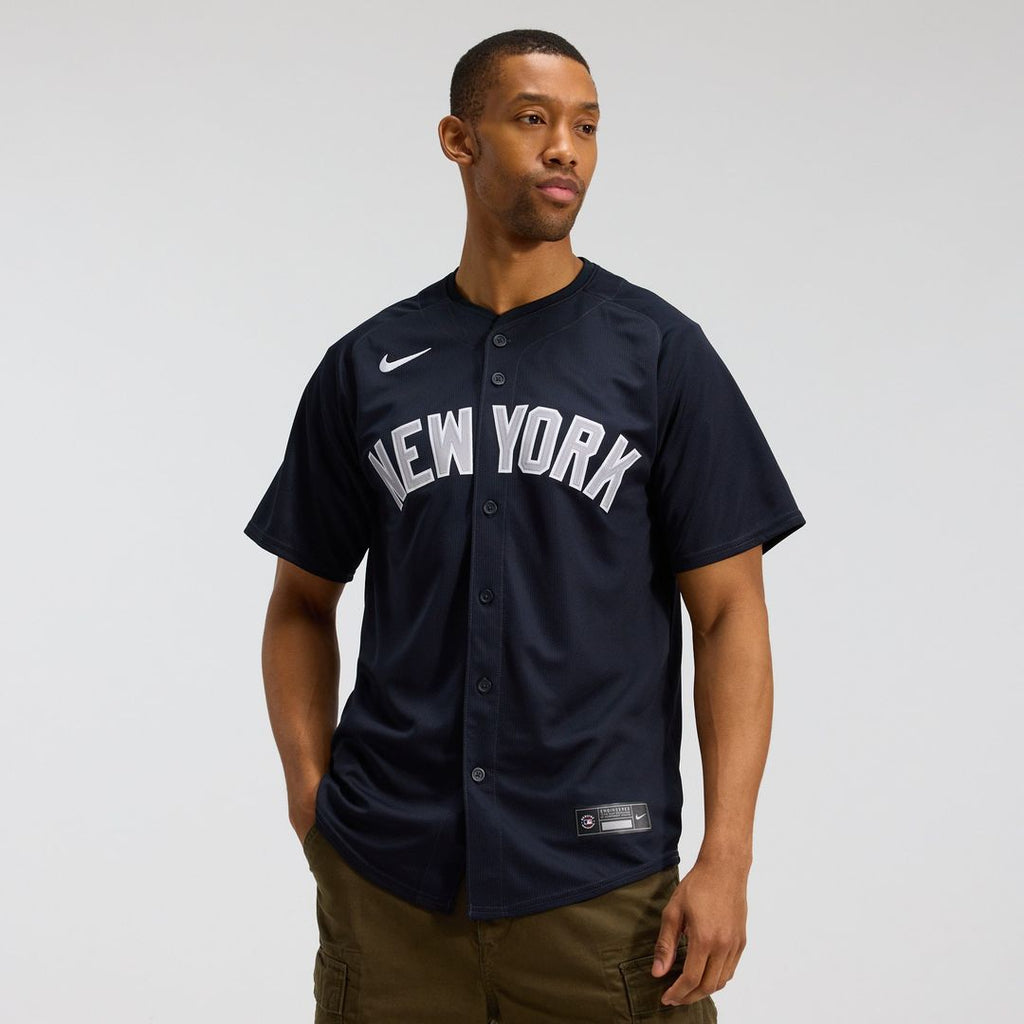 New York Yankees Aaron Judge Nike Gray Road Limited Player Jersey