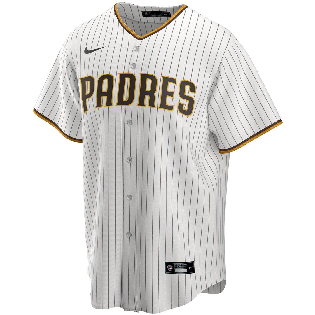 San Diego Padres Manny Machado Nike White Home Replica Player Jersey