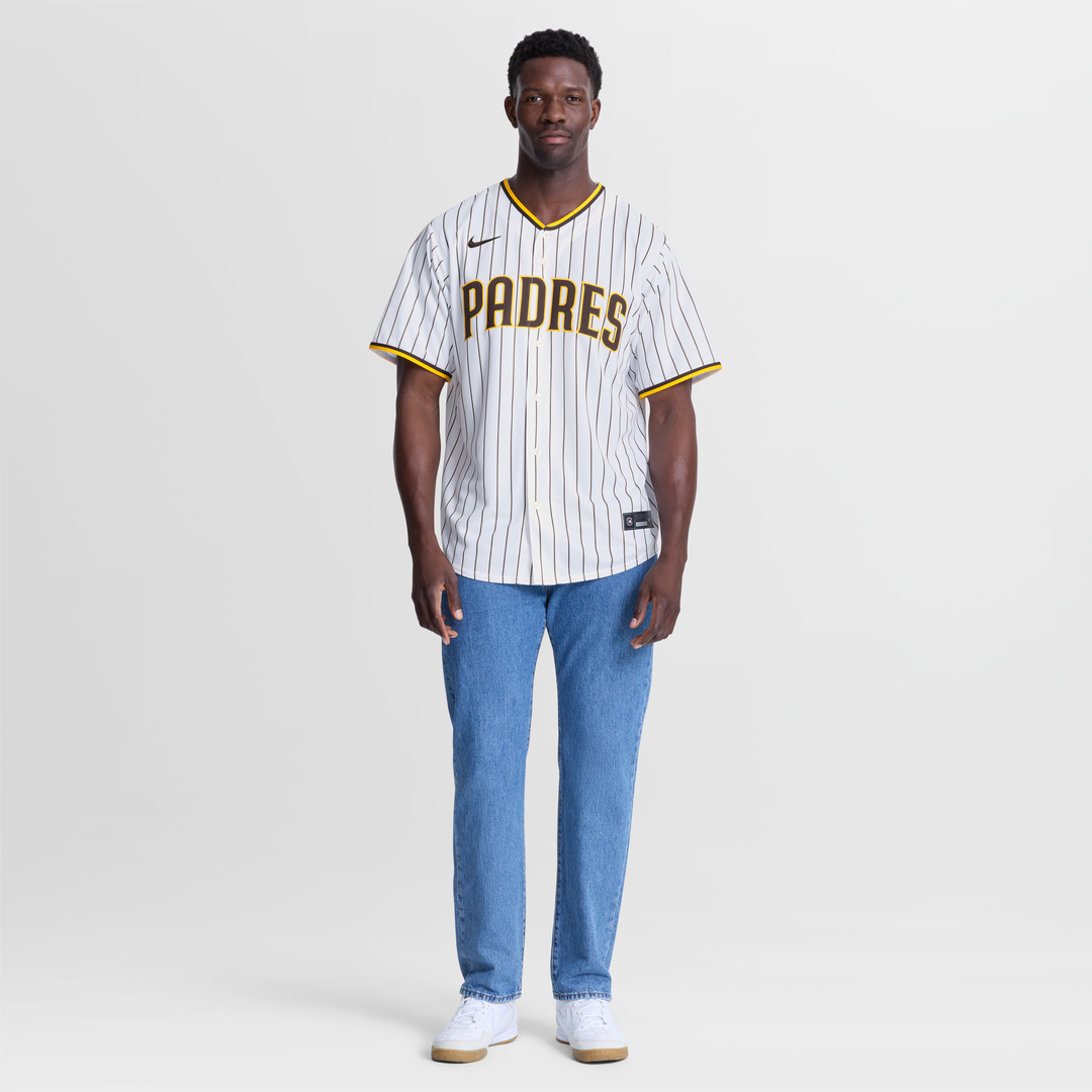 San Diego Padres Freddy Fermin Nike White Home Replica Jersey