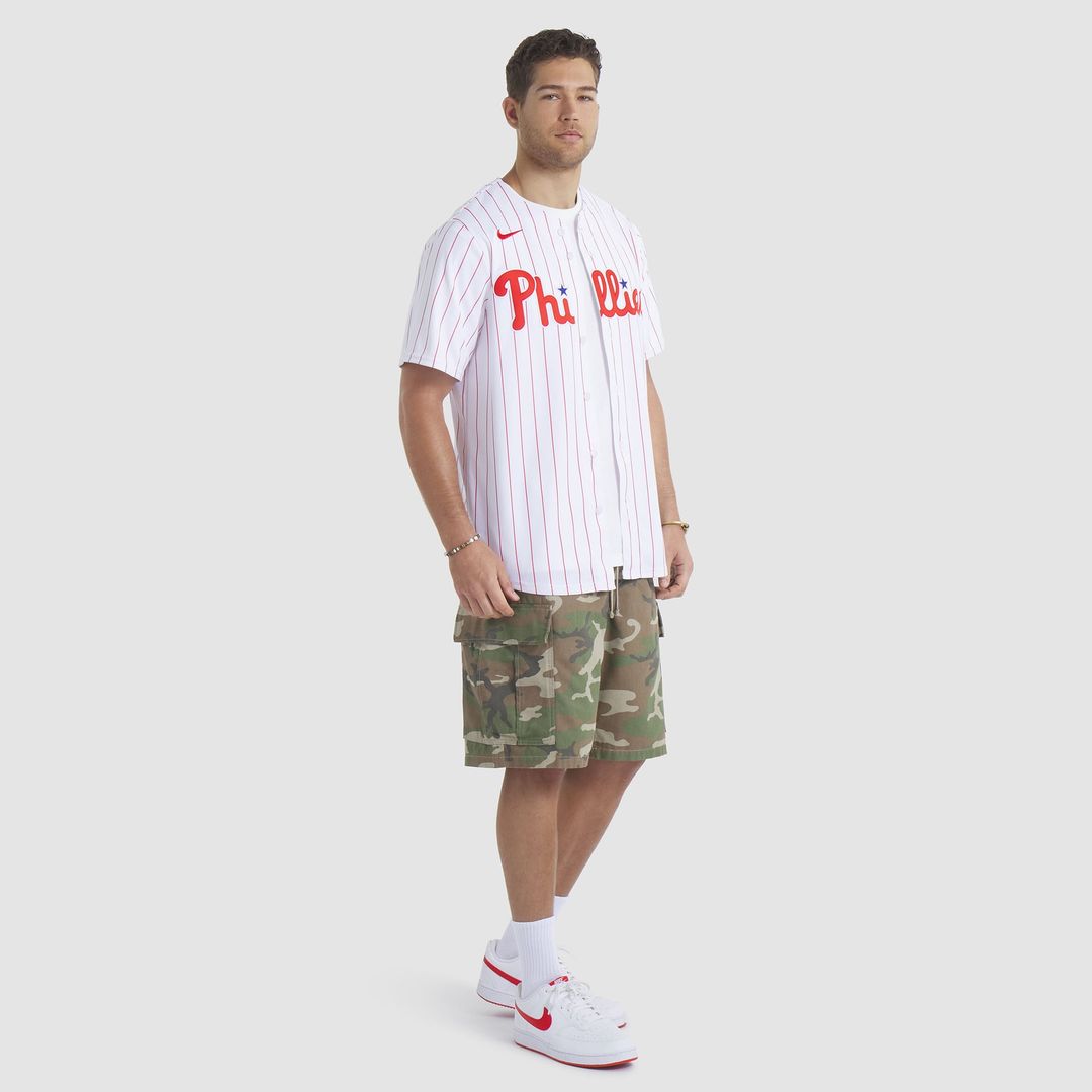 Philadelphia Phillies Bryce Harper Nike Gray Road Limited Player Jersey