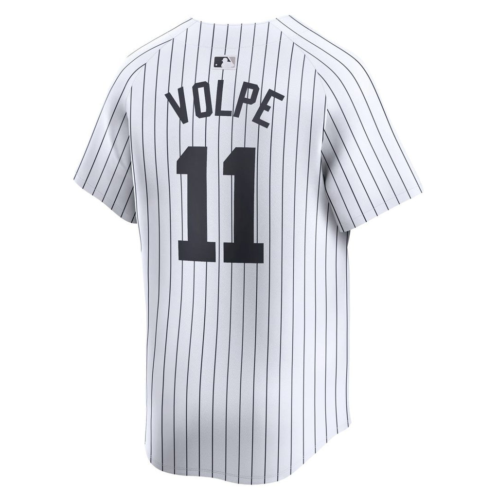 New York Yankees Anthony Volpe Nike Gray Away Limited Player Jersey