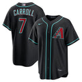 Arizona Diamondbacks Corbin Carroll Nike Black Alternate Replica Jersey