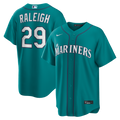 Seattle Mariners Cal Raleigh Nike Teal Alternate Replica Jersey