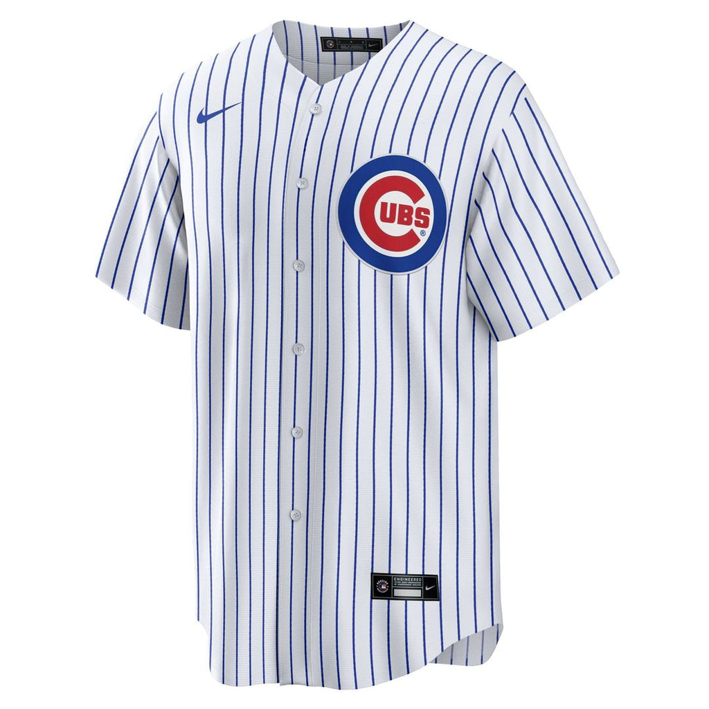 Chicago Cubs Michael Busch Nike White Home Replica Jersey