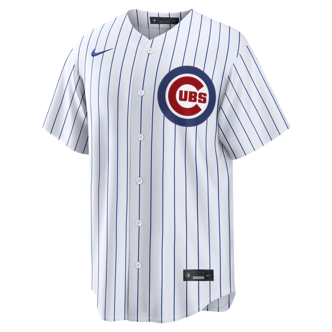 Chicago Cubs Alex Bregman Nike White Home Replica Jersey