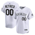 Colorado Rockies Nike White Home Limited Pick-A-Player Retired Roster Jersey