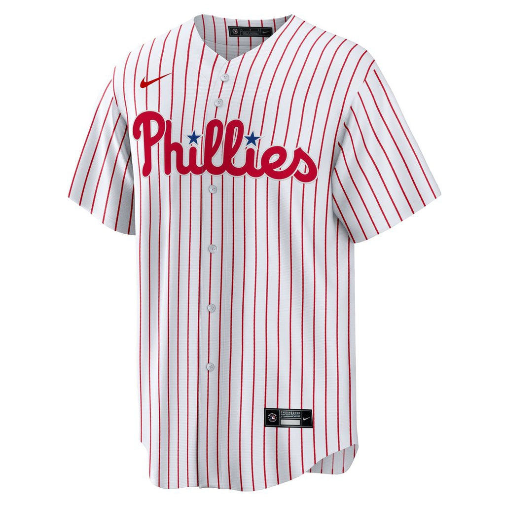 Philadelphia Phillies Nike White #1 Dad Home Replica Jersey