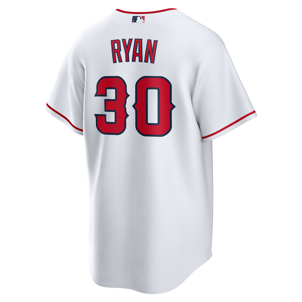 Los Angeles Angels Nolan Ryan Nike White Home Retired Player Replica Jersey