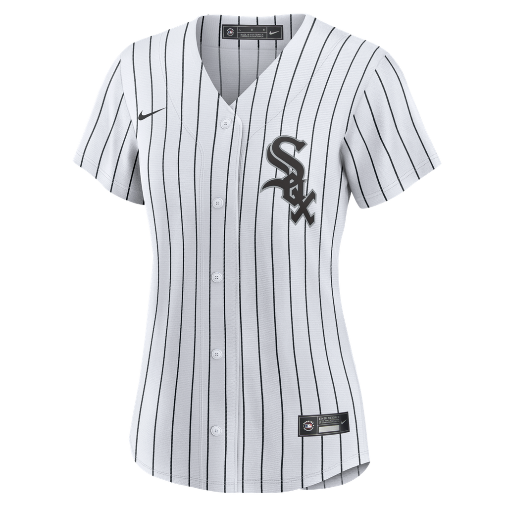 Women's Chicago White Sox Seranthony Domínguez Nike White Home Replica Jersey