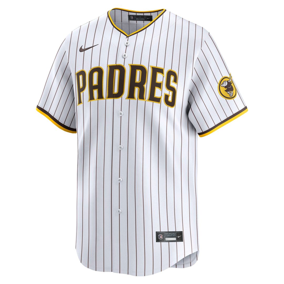 San Diego Padres Nike White Home Limited Jersey
