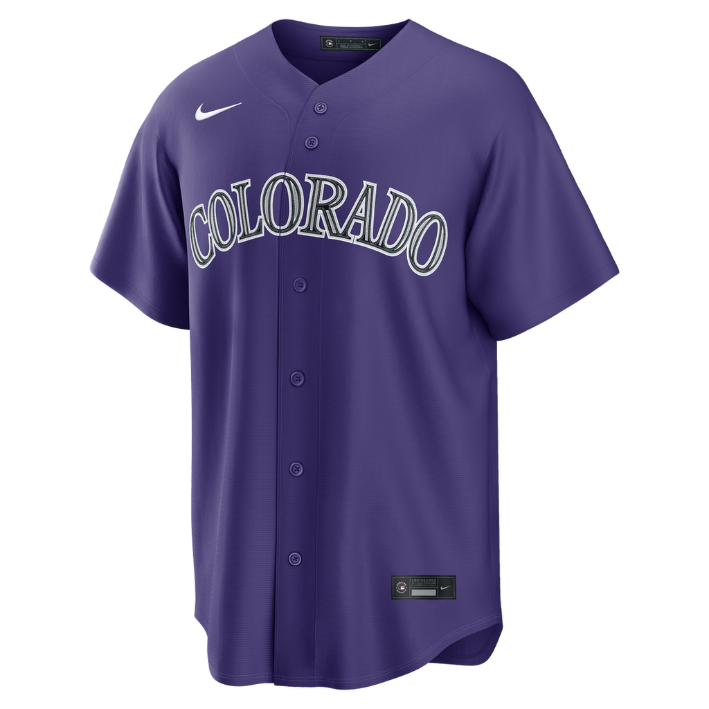 Colorado Rockies Nike Purple Alternate Replica Jersey