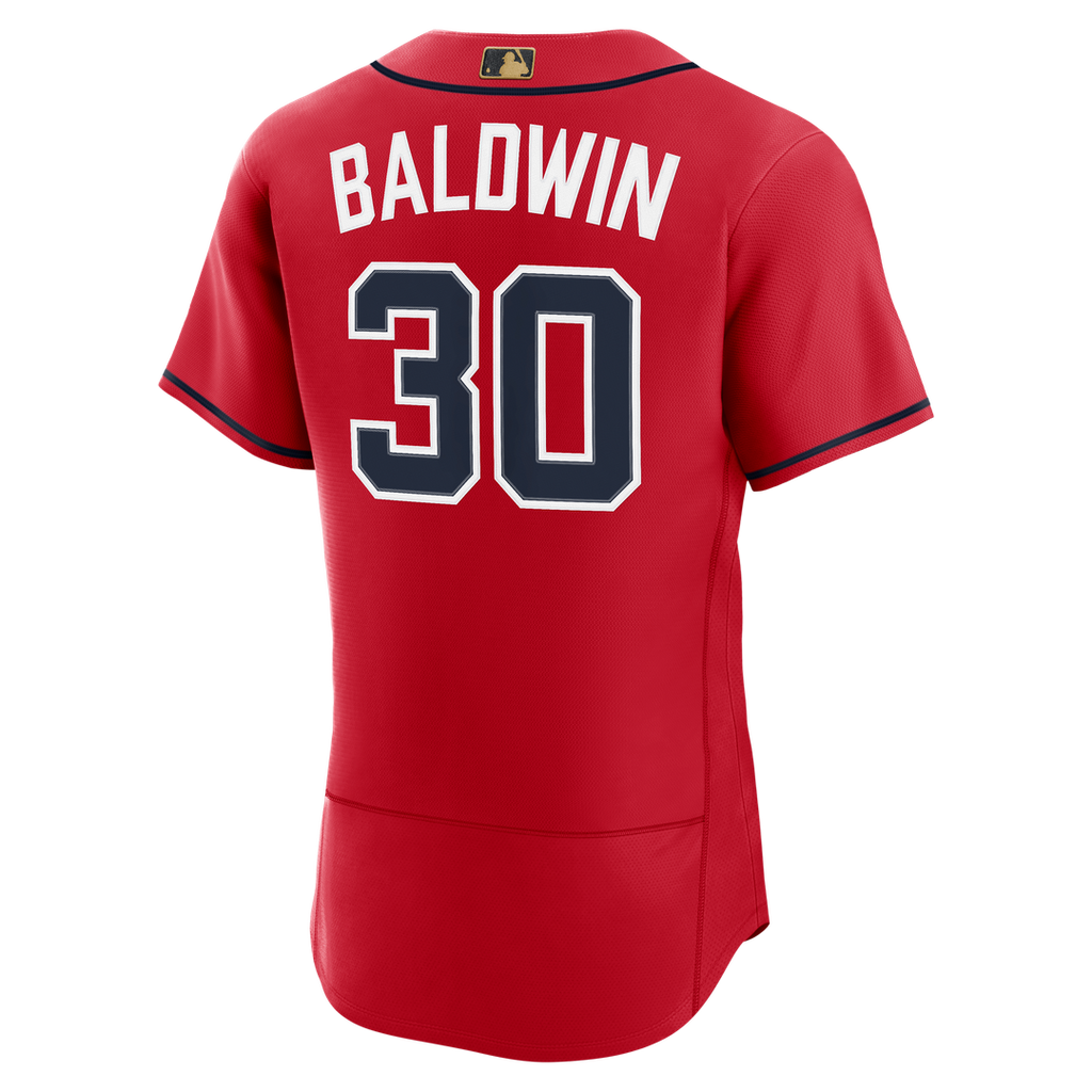 Atlanta Braves Drake Baldwin Nike Navy Alternate MLB Awards Authentic Jersey