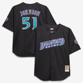 Arizona Diamondbacks Randy Johnson Mitchell & Ness Black Big & Tall Cooperstown Mesh Batting Practice Jersey