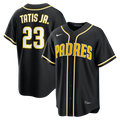 San Diego Padres Fernando Tatis Jr. Nike Fashion Replica Black Out Jersey