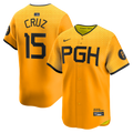 Pittsburgh Pirates Oneil Cruz Nike Gold City Connect Limited Jersey