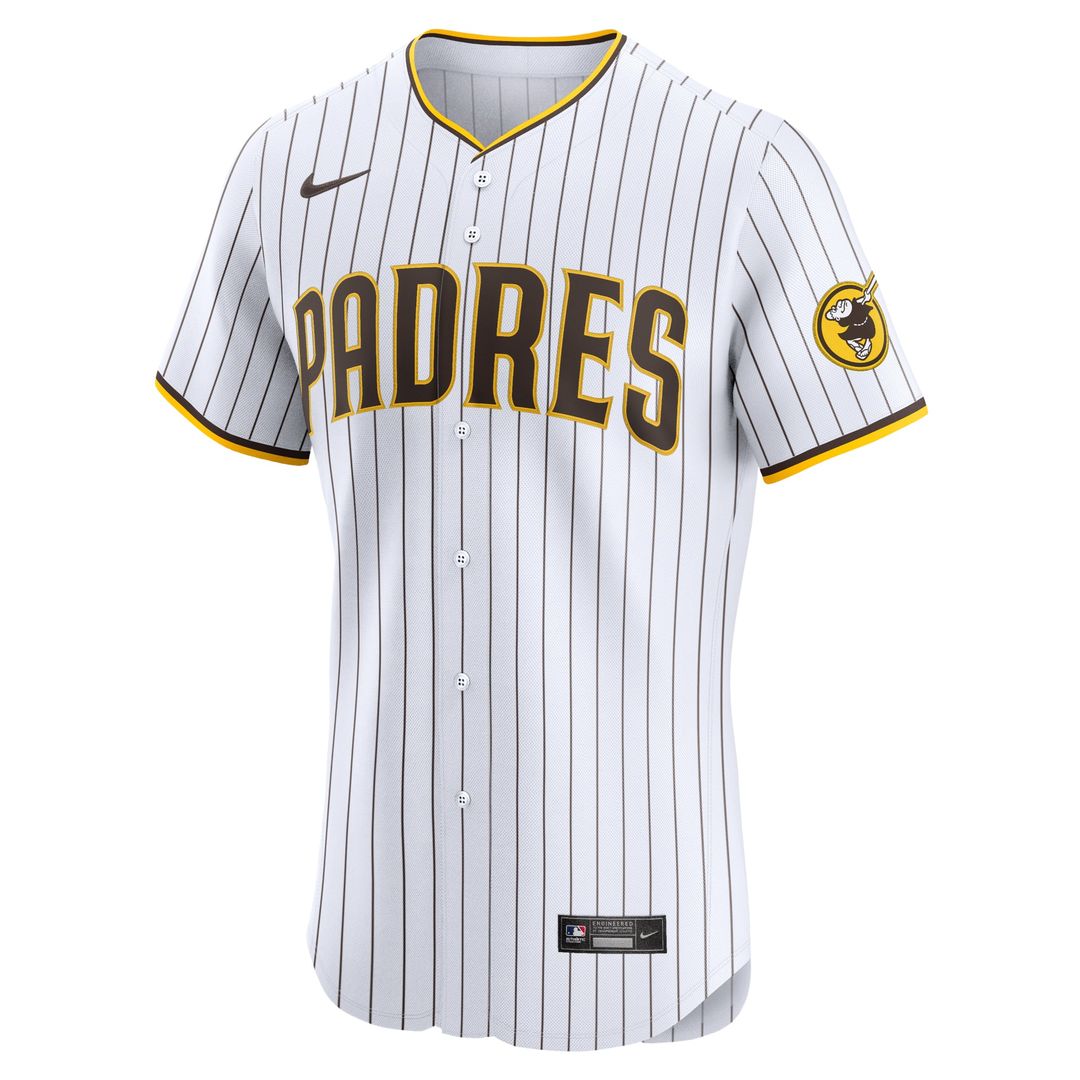 San Diego Padres Manny Machado Nike White Home Elite Jersey