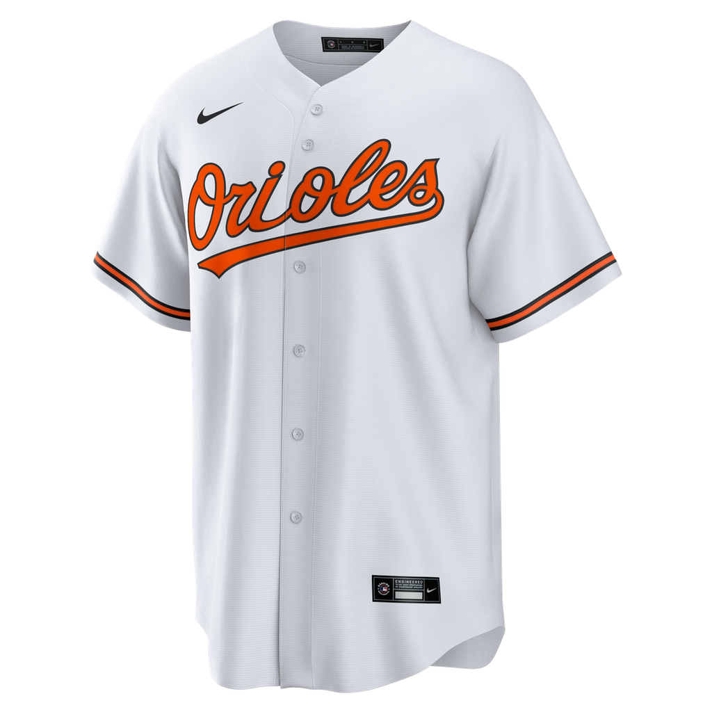 Baltimore Orioles Nike White Home Big & Tall Replica Jersey