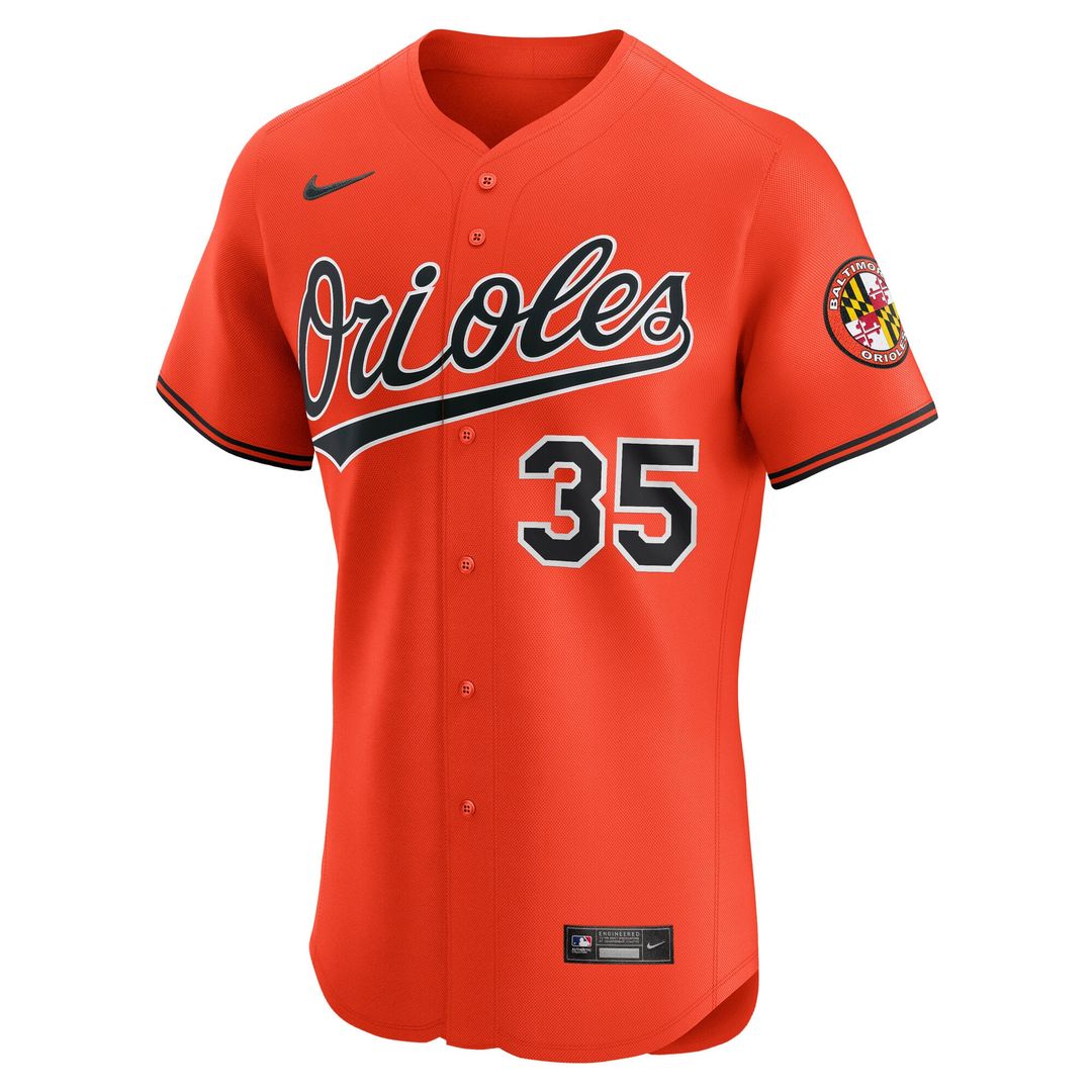 Baltimore Orioles Adley Rutschman Nike White Home Elite Jersey