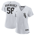 Women's Chicago White Sox Seranthony Domínguez Nike White Home Replica Jersey