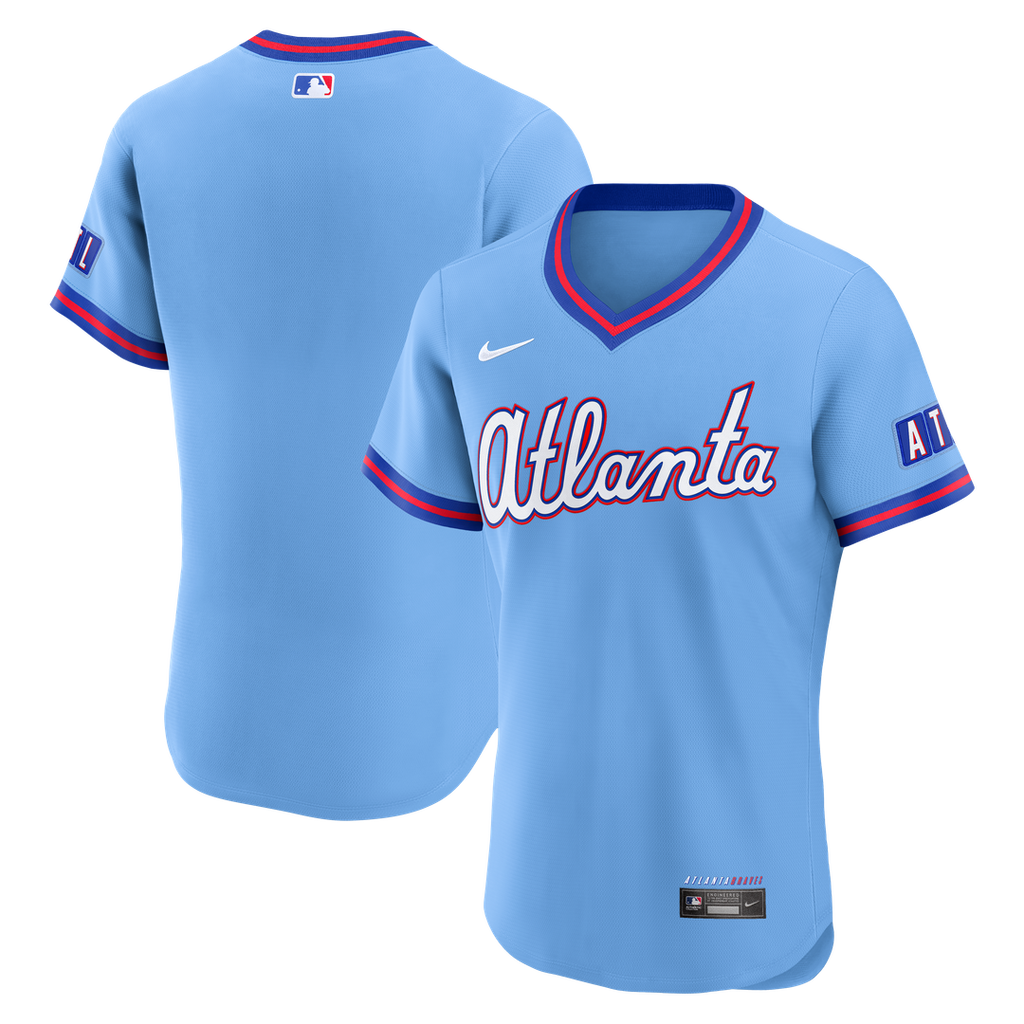 Atlanta Braves Nike Powder Blue 2026 City Connect Authentic Jersey