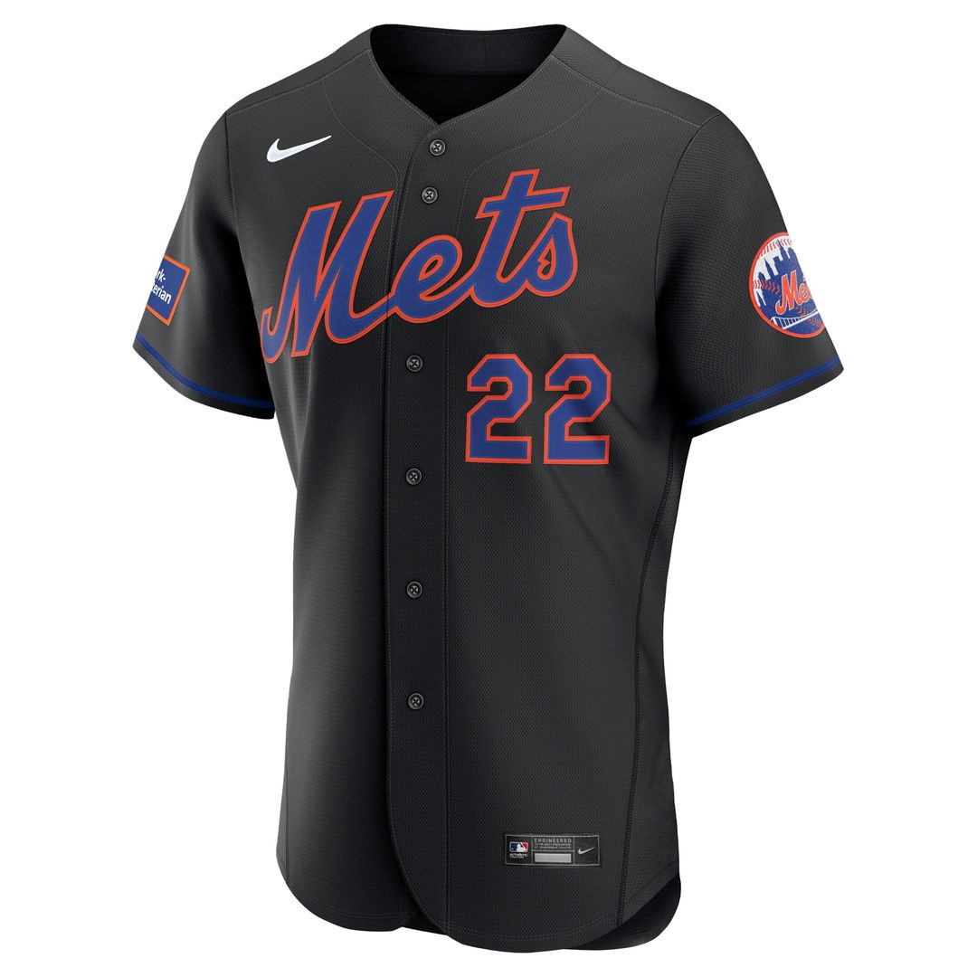 New York Mets Juan Soto Nike White Home Authentic Sponsor Patch Jersey