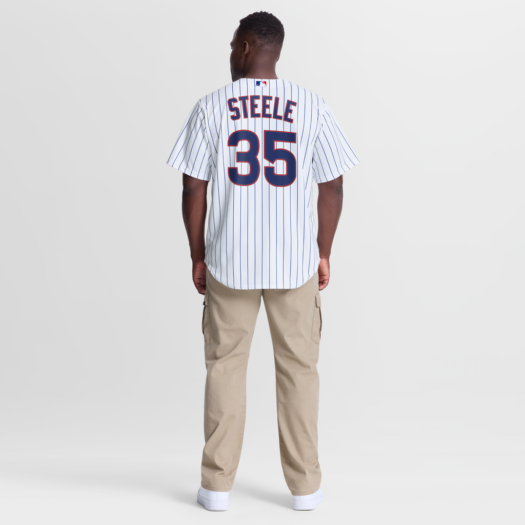Chicago Cubs Justin Steele Nike White Home Replica Jersey