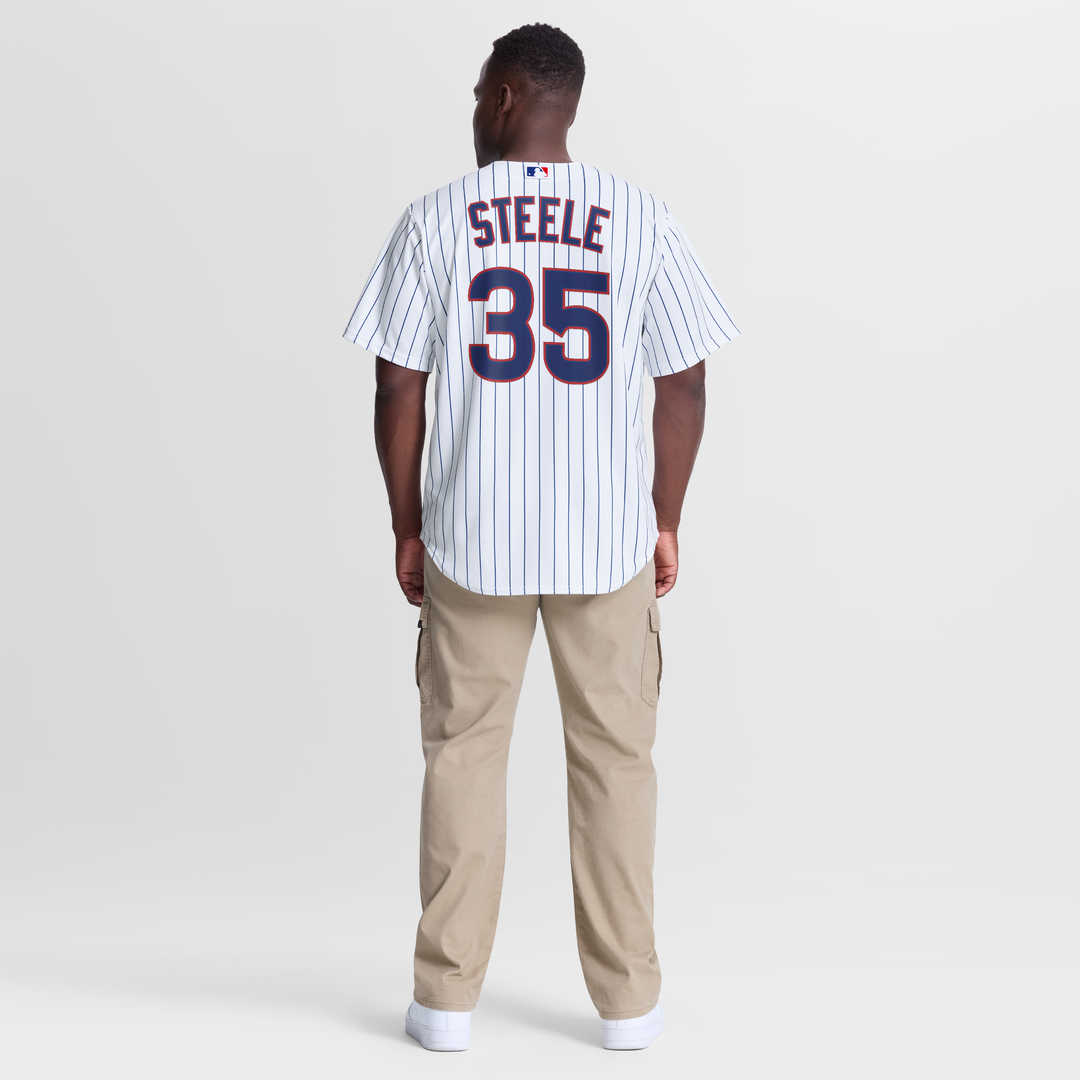Chicago Cubs Justin Steele Nike White Home Replica Jersey