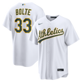Athletics Henry Bolte Nike White Home Replica Jersey