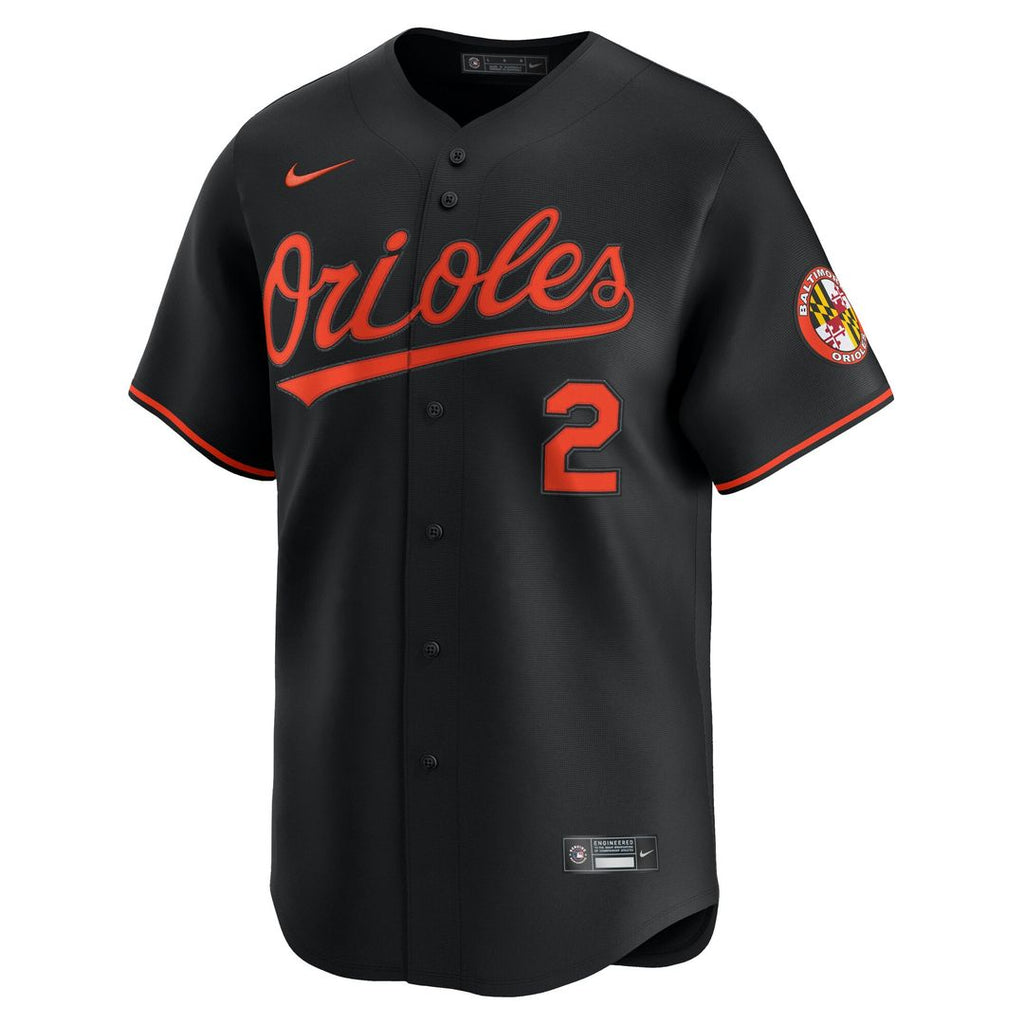 Baltimore Orioles Gunnar Henderson Nike White Home Limited Player Jersey