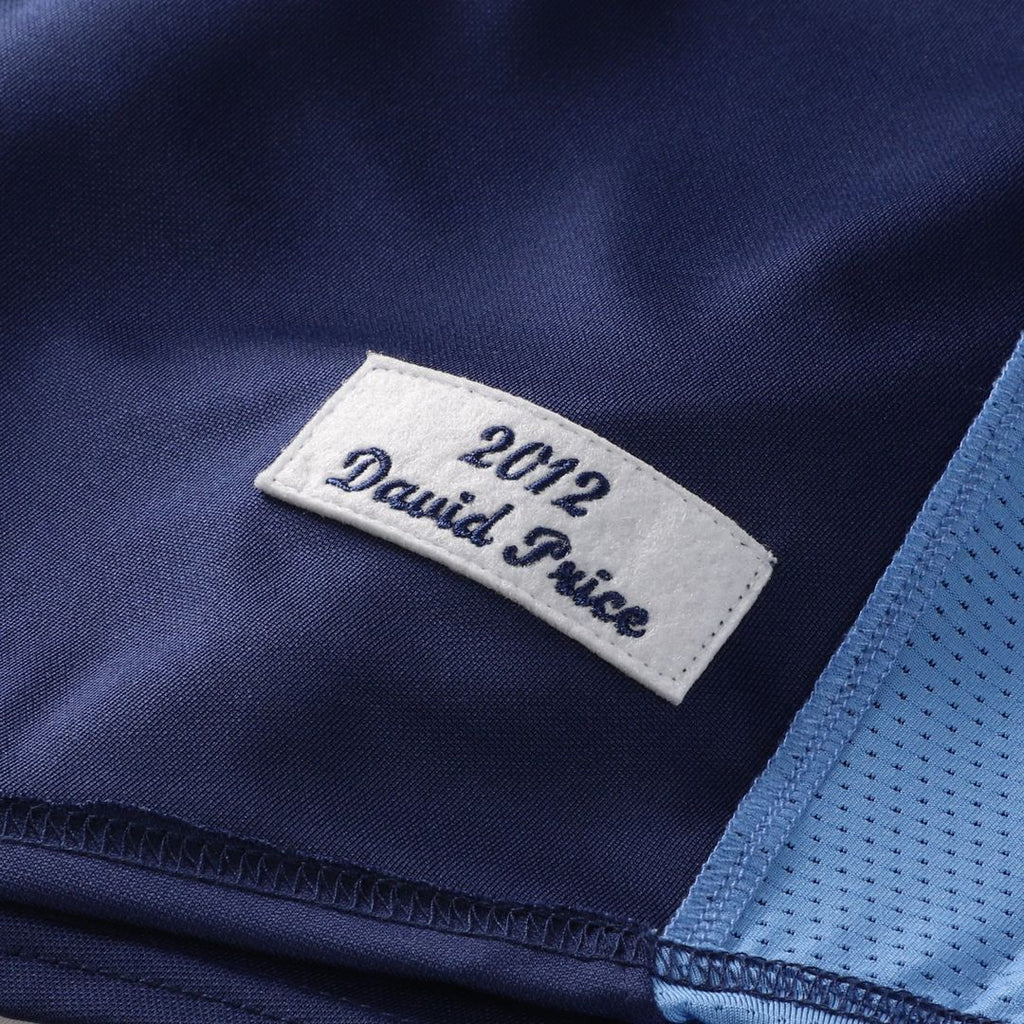 Tampa Bay Rays David Price Mitchell & Ness Blue Authentic Batting Practice Jersey