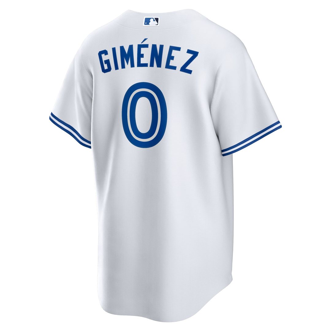 Toronto Blue Jays Andres Gimenez Nike White Home Replica Jersey