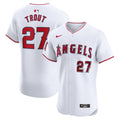 Los Angeles Angels Mike Trout Nike White Home Elite Player Jersey