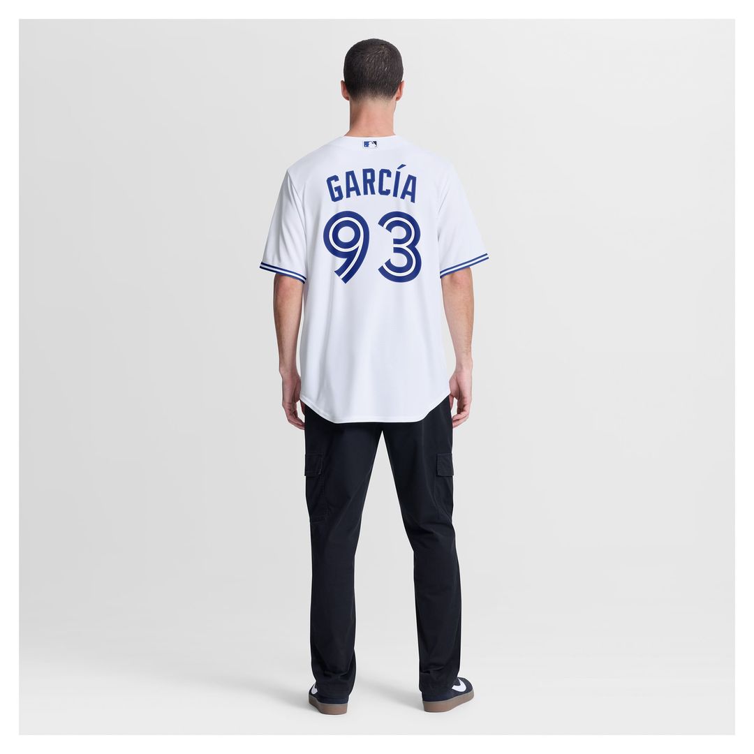 Toronto Blue Jays Yimi García Nike White Home Replica Jersey