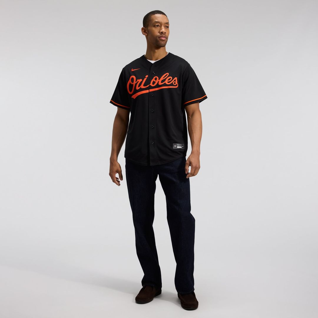 Baltimore Orioles Nike Gray Road Replica Team Jersey
