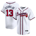 Atlanta Braves Ronald Acuña Jr. Nike White Home Limited Player Jersey