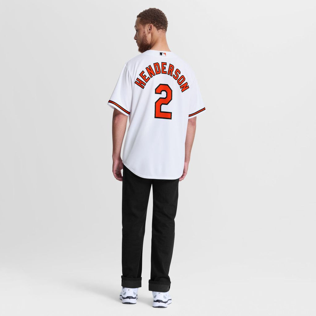 Baltimore Orioles Gunnar Henderson Nike White Home Replica Jersey
