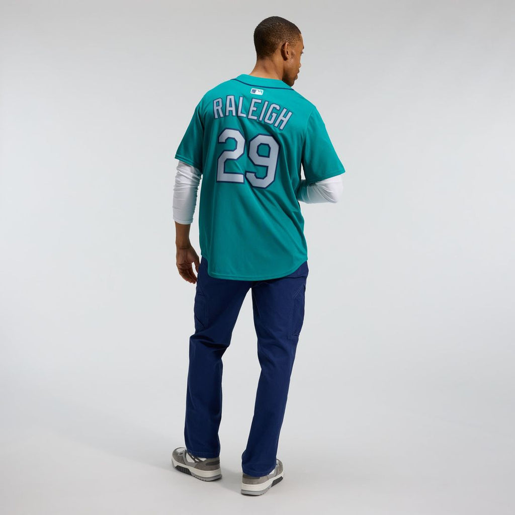 Seattle Mariners Cal Raleigh Nike Teal Alternate Limited Jersey