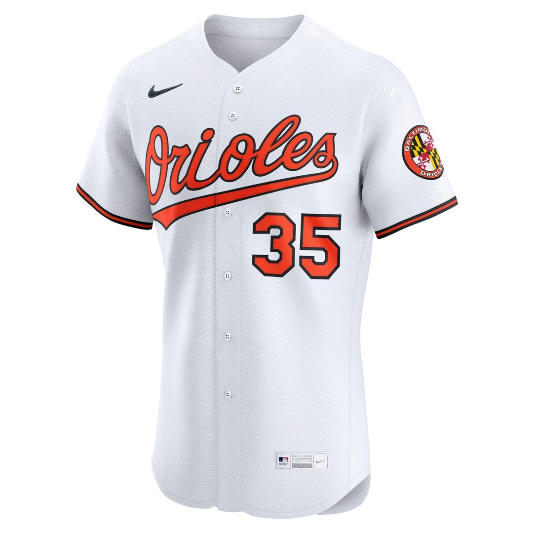 Baltimore Orioles Adley Rutschman Nike Orange Alternate 2 Elite Jersey