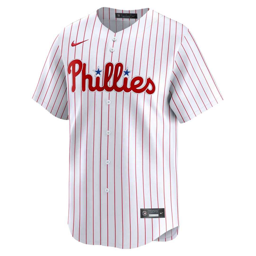 Philadelphia Phillies Aaron Nola Nike White Home Limited Player Jersey