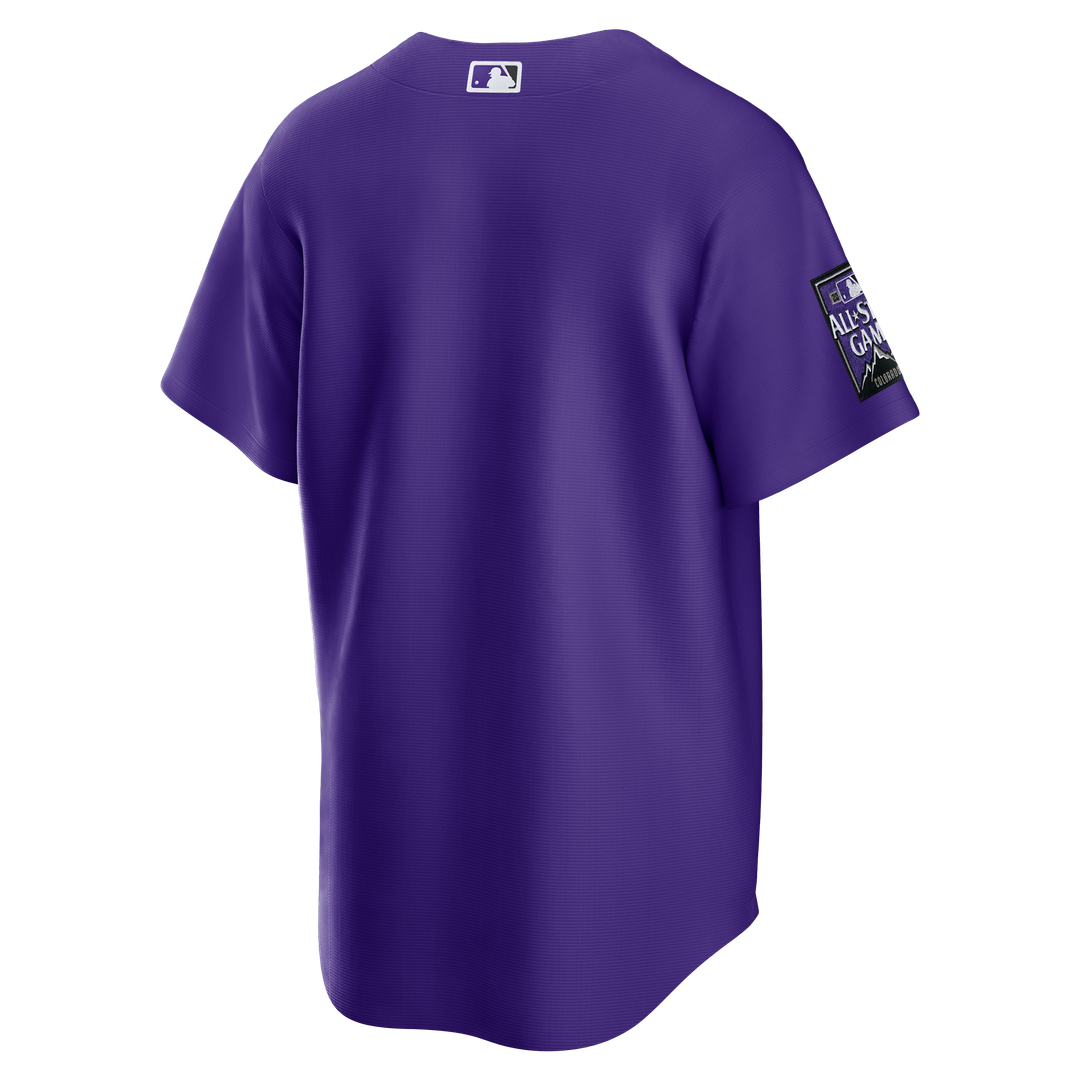 Colorado Rockies Nike Purple Alternate Replica Team Jersey