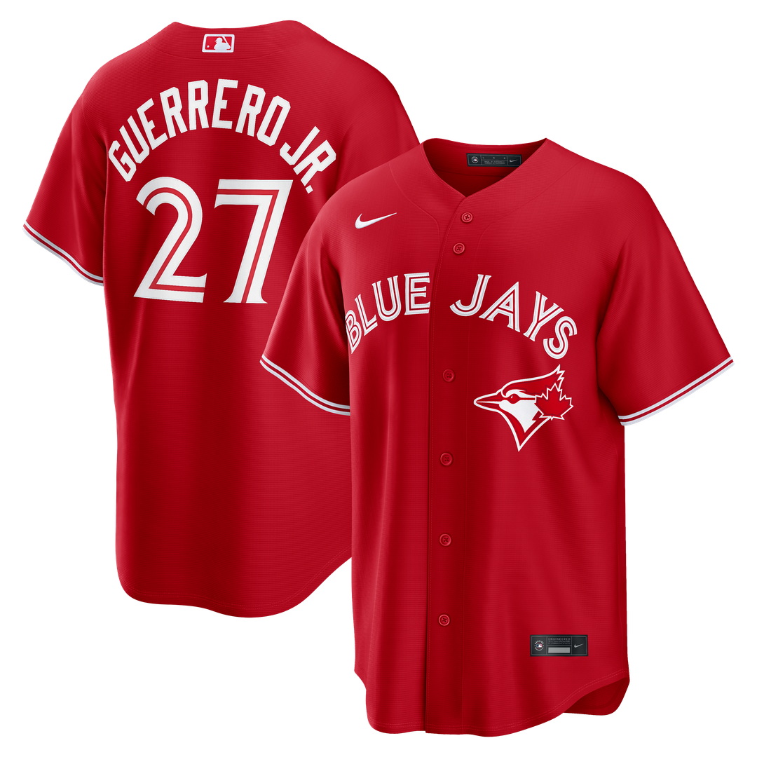 Toronto Blue Jays Vladimir Guerrero Jr. Nike Red Canada Day Replica Jersey